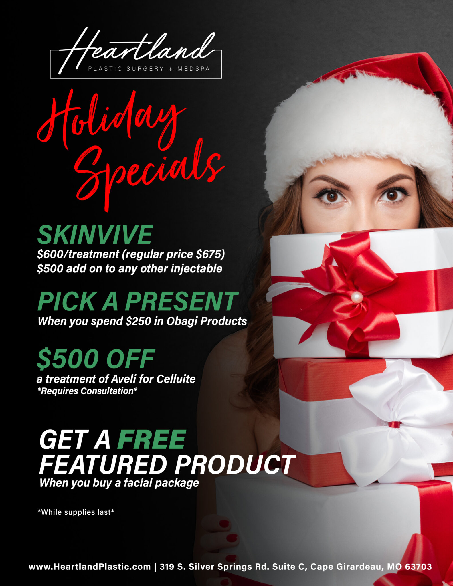 Cosmetic Surgery & Treatment Specials Cape Girardeau MO Heartland